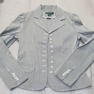 Ralph Lauren Striped blazer Size XS